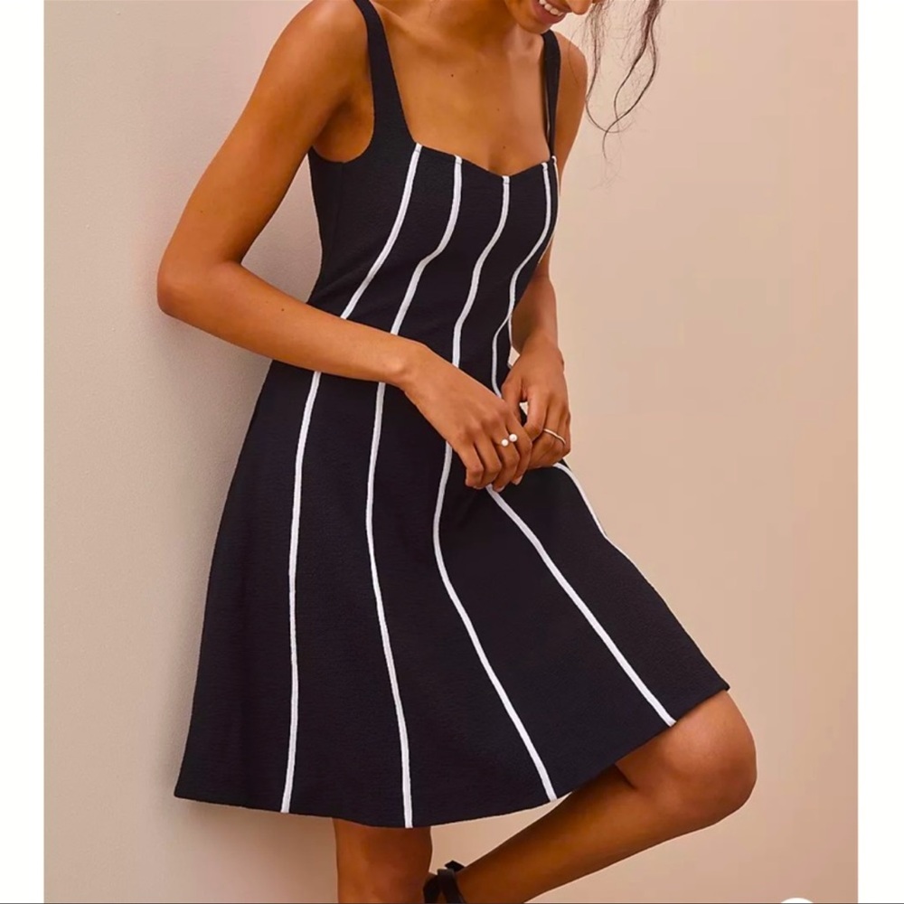 COPY - Anthropologie Dapper & Sophisticated Maeve Sweetheart Mini Dress